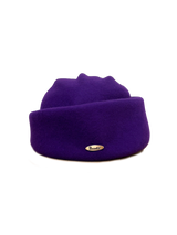 Pillbox hat - Gala - Bordeaux Red