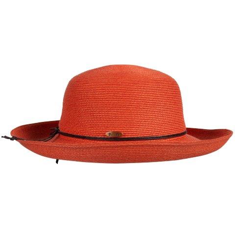 Wide brim hat - Anna - orange - travel hat