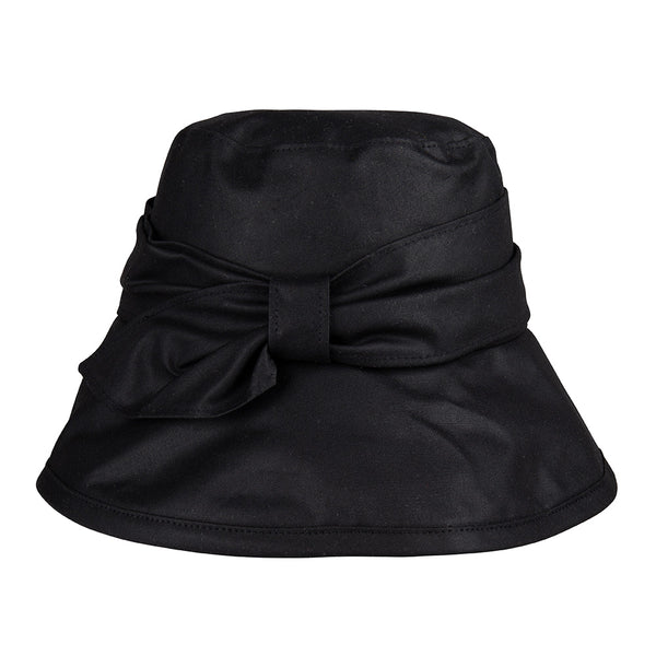Plain black womens hat top