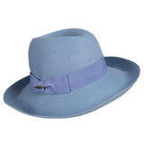 Fedora hat - Cien - lavender blue - travel hat