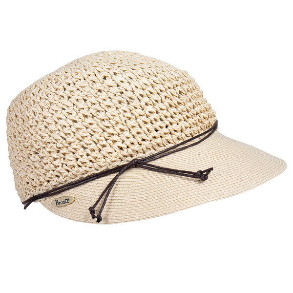 Bronte-Emma-crochet straw cap, airy and with OSFA system