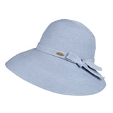 Wide brim hat - Joanna - lavender blue