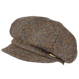 Cap - Romee - Harris Tweed brown