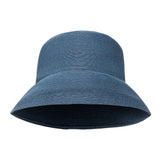 Bronte-Zoey-summer hat in jeans blue colour-SPF50-rollable-OSFA