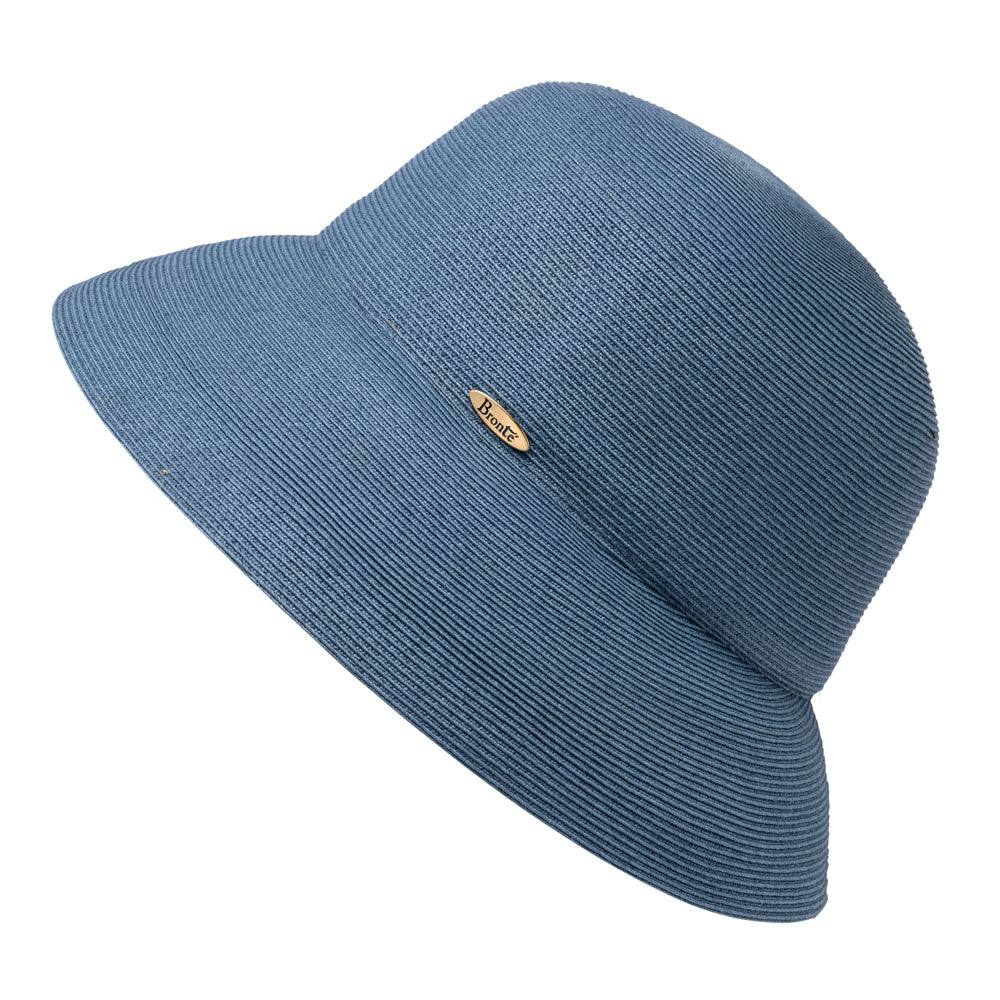 Bronté- Zoey Cloche/bucket travel hat - Jeans blue – Bronteshop
