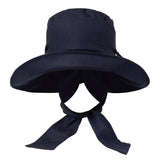 Wide brim hat - Camilla - black