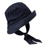 Wide brim hat - Camilla - navy blue