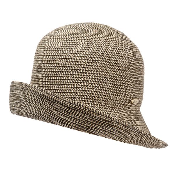 Bucket hat - Southwest - natural/black melange