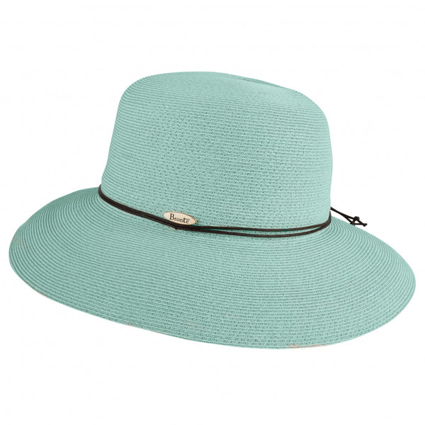 Wide brim hat - Anna - mint green- travel hat