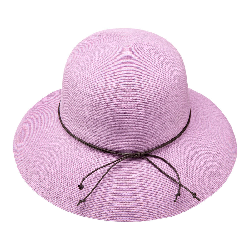 Anna-lilac wide brim sun hat for women, 50+SPF,OSFA – Bronteshop