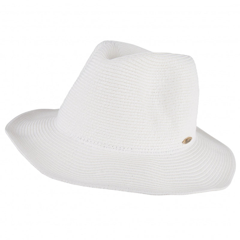Fedora hat - Bernice - white