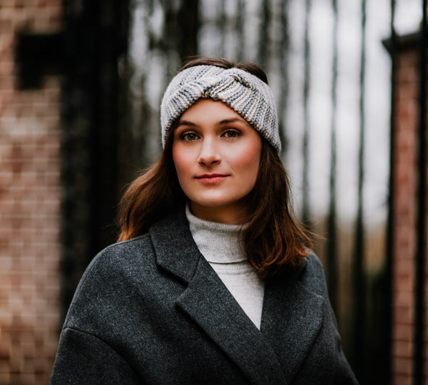 Headband - Camille - pastel pink