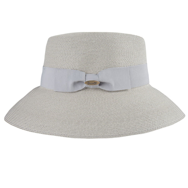 Fedora hat - Cien - pale grey- travel hat
