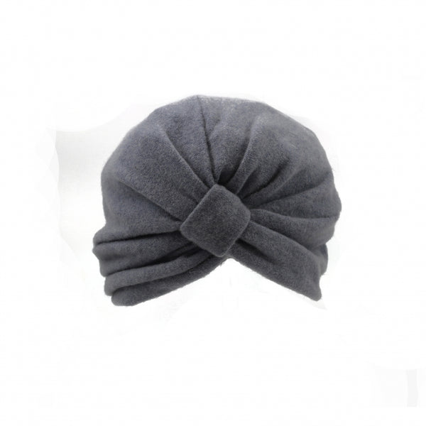 Bronte Turban - Yana - pearl grey jersey wool blend