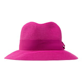 Fedora hat - Josephine - pink - travel hat