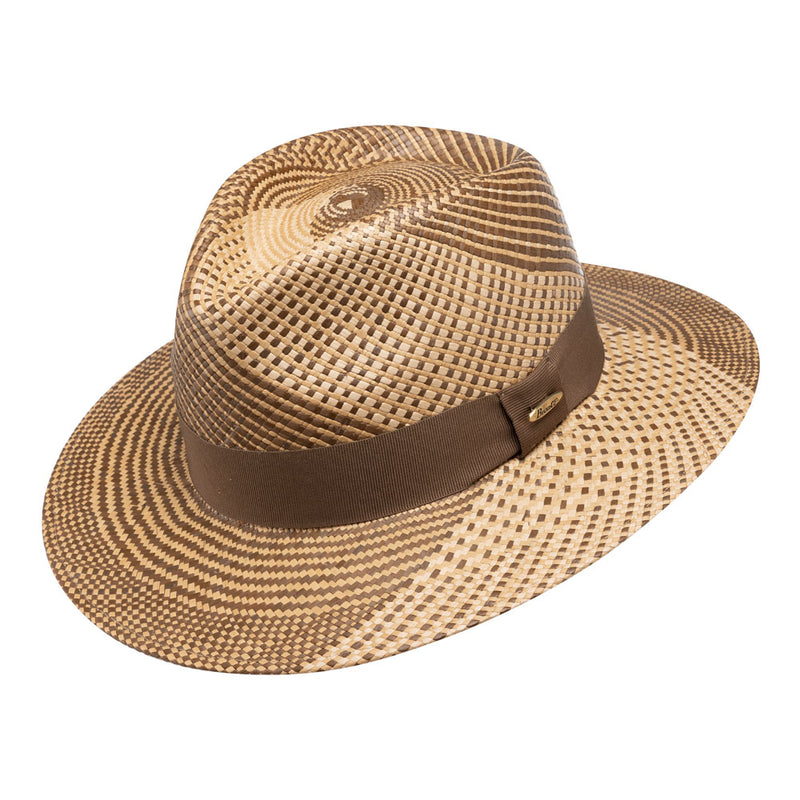 Panama hat - Oskar - Naturel/brown