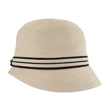 Cloche  hat - Lotte - natural