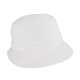 Cloche hat - Lotte - white