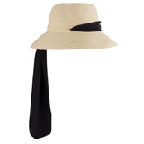 Wide brim hat - Manly - natural - travel hat
