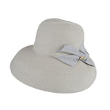 Bronte Wide brim summer hat - Chloé - grey - travel hat