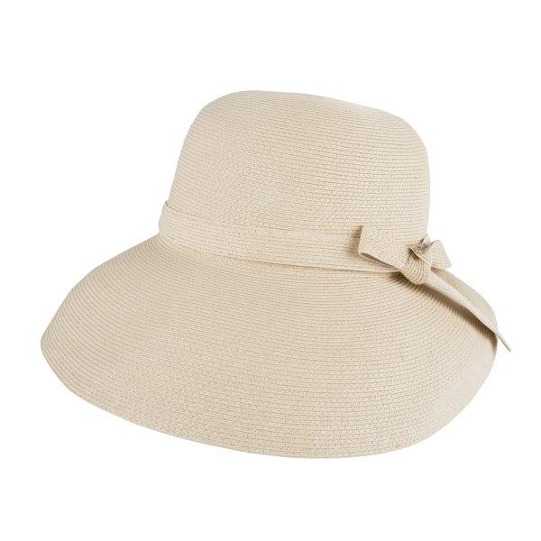 Wide brim hat - Joanna - natural - travel hat