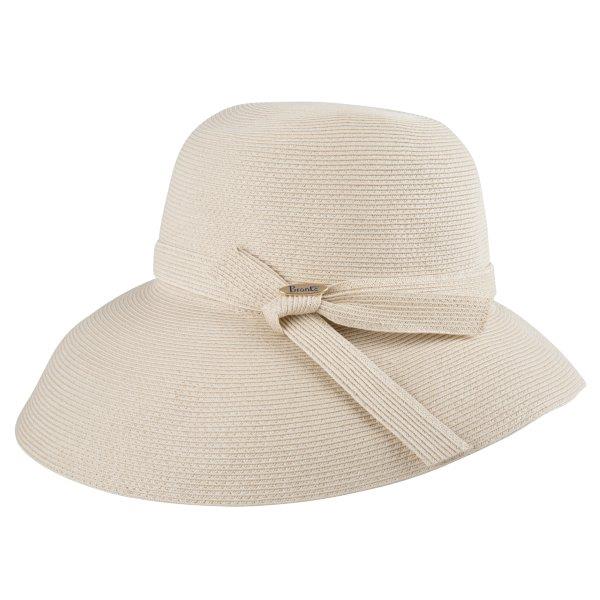 Wide brim hat - Joanna - natural - travel hat