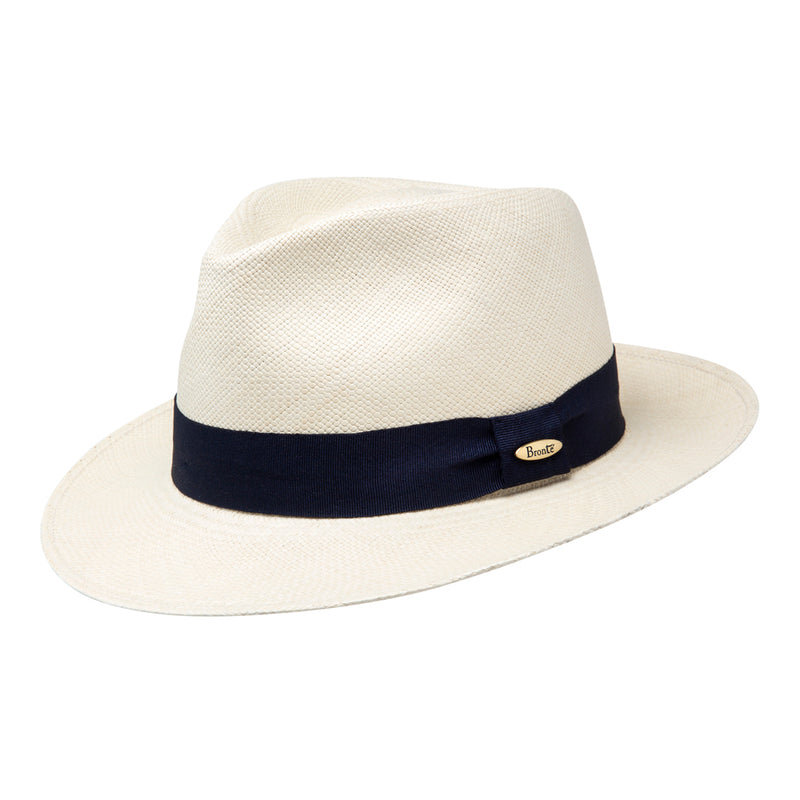 Panama hat - Thomas - natural/navy