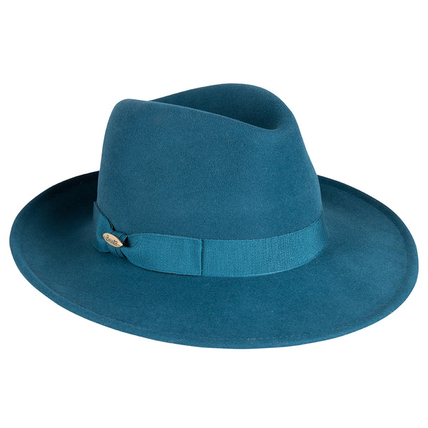 Fedora hat - Caithlin - Teal 