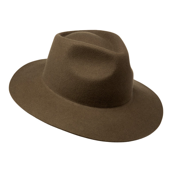 Fedora hat - Charley Classic - brown marron