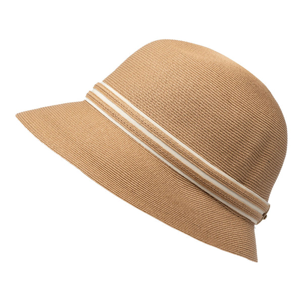 Cloche hat - Diana - camel