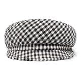 Bronte-winter balloon Cap - Ella - wool - black/white