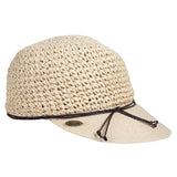 Bronte-Emma-crochet straw cap, airy, OSFA, SPF50