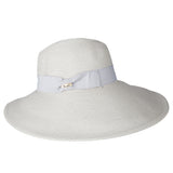 Wide brim hat - Jacqueline - grey
