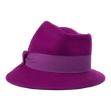 Bronte- Trilby hat for women- Jade - fuchsia pink