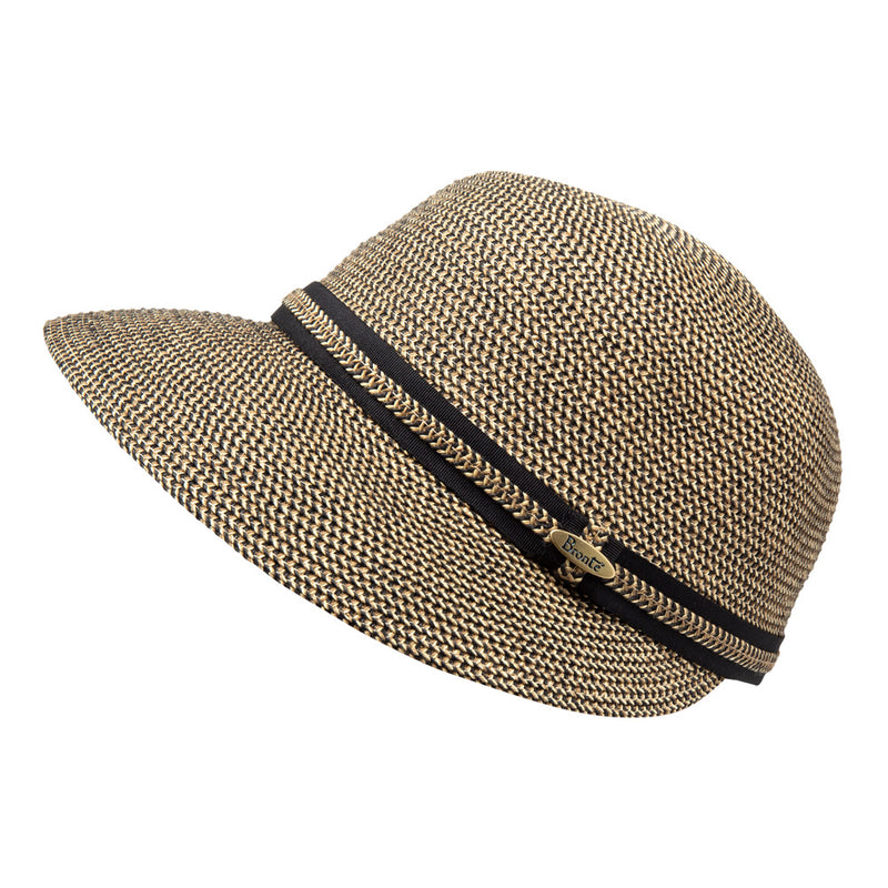 Cap - Bronte-Linda-summer cap- natural/black,SPF50,OSFA travel hat