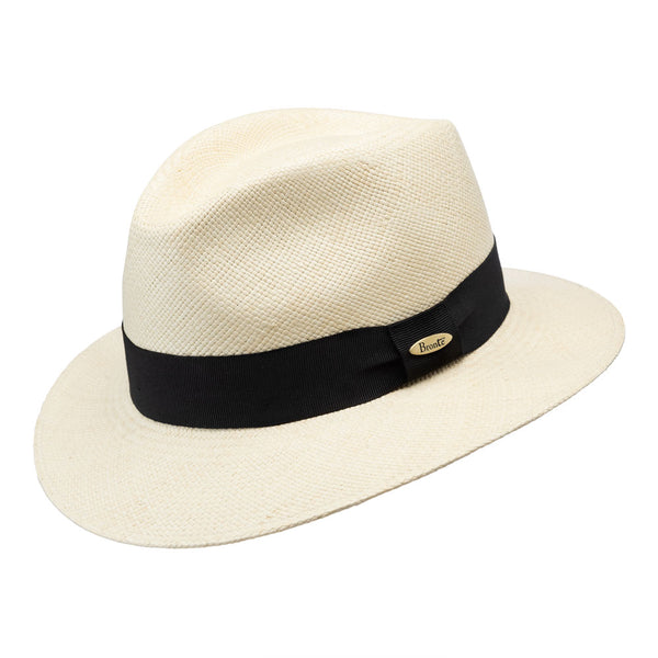 Panama hat - Lou - natural/black