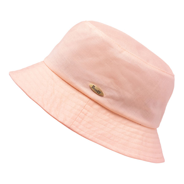 Bronte- winter Bucket hat for women -  Matt - pink