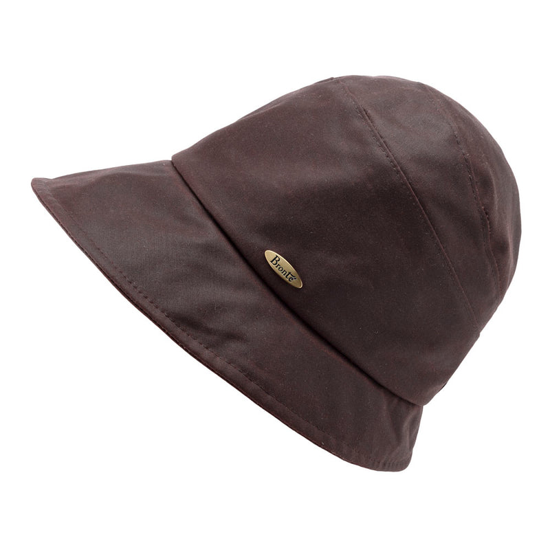 Rain hat - Pip - brown wax  