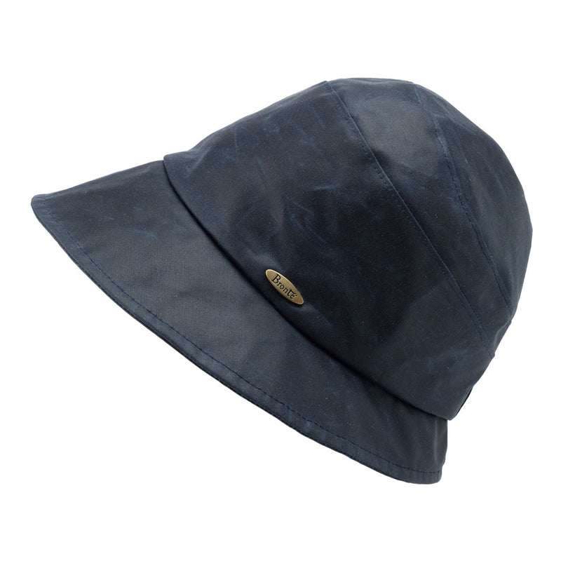Rain hat - Pip - navy blue wax