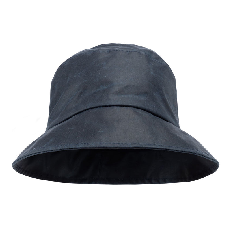 Rain hat - Pip - navy blue wax