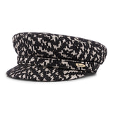 Bronte Cap - Shipper  in black and ivory