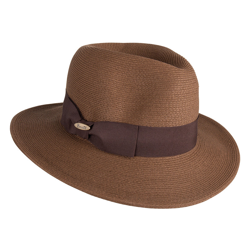 Fedora  hat- Venice - tan brown