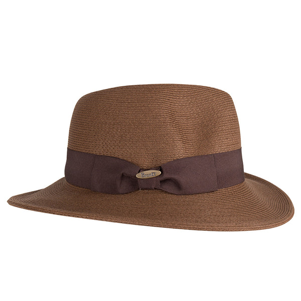 Fedora  hat- Venice - tan brown