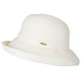 Cloche hat - Zoey - ivory