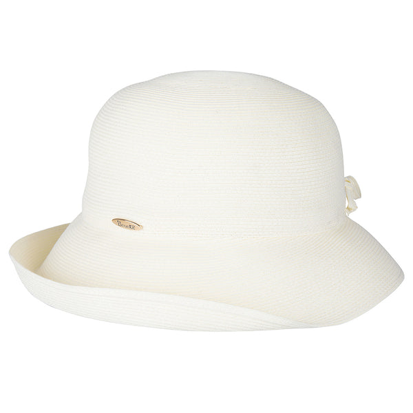 Cloche hat - Zoey - ivory