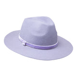 Bronte- Fedora hat - Amin - pastel lilac