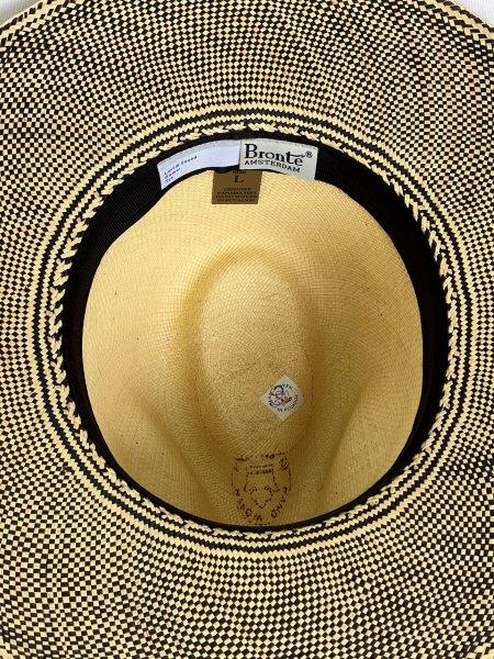 Panama hat - Vic - Naturel two-tone effect
