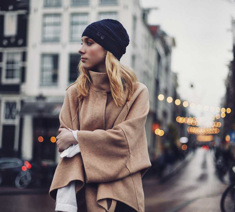 Beret - Faraona - burgundy red