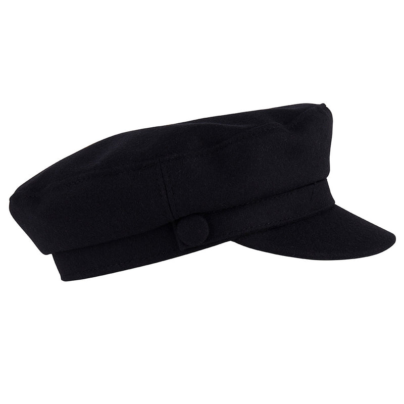 Cap - Shipper - navy blue wool